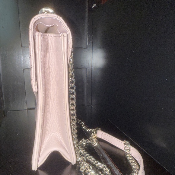 Ted Baker London- KALILA Bow Blush Pink Envelope Chain Crossbody – NWT - Picture 4 of 10